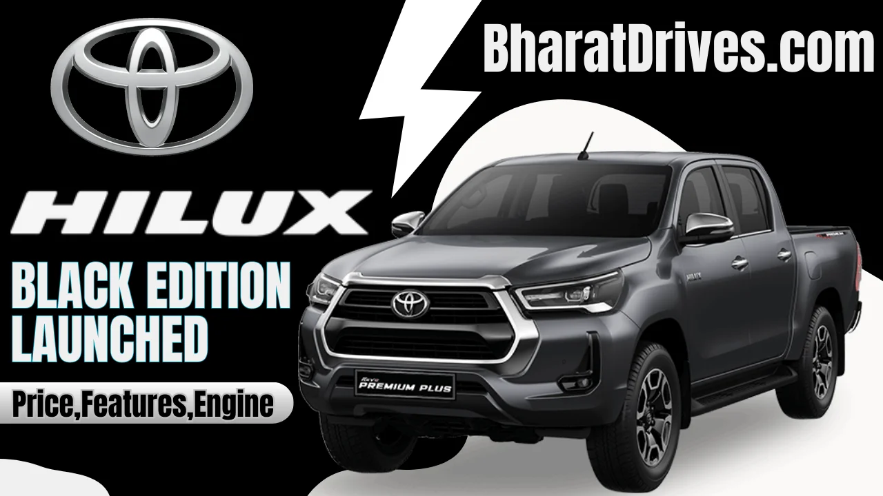 Toyota Hilux Black Edition Full Details, Check Price, Features
